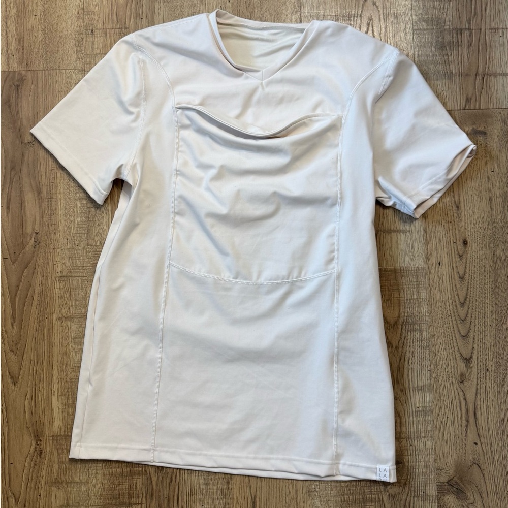 White Short Sleeve Men's Tee